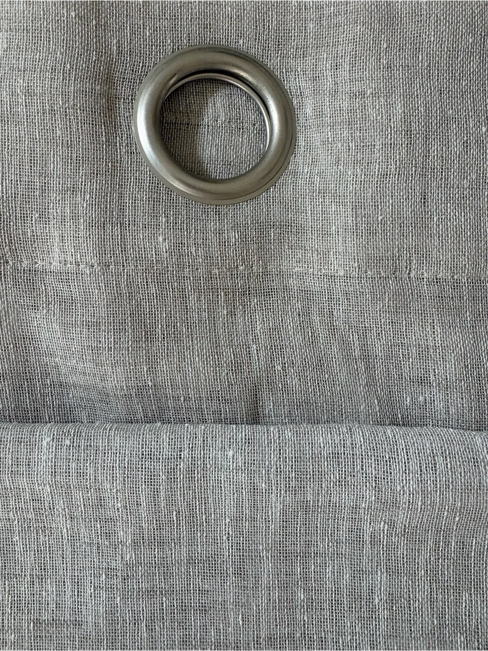 Tan Linen Curtain Panels